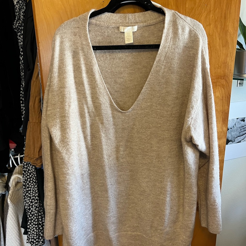 Oversized Cream Sweater